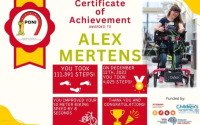 RoWaCaWa Certificate of Achievement from PONI Lab in Calgary